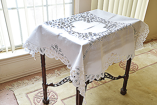 Battenburg Square Tablecloths